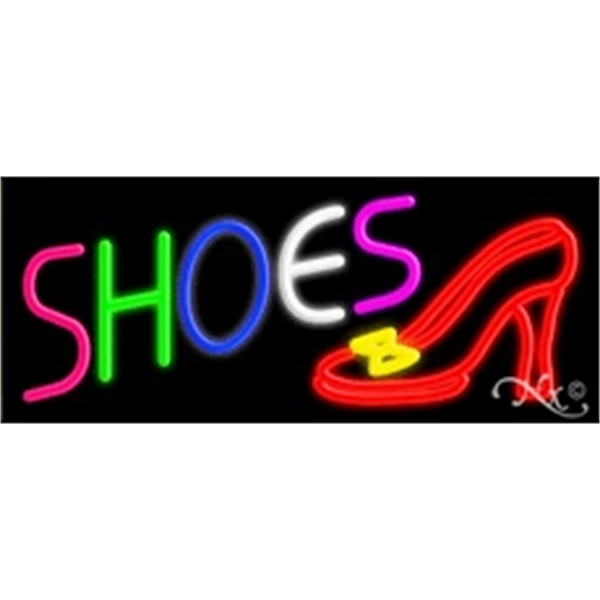 13" x 32" x 3" neon sign, mounted on an unbreakable... from ASI 30442 Above & Beyond Advertising Products / PromoAdLine