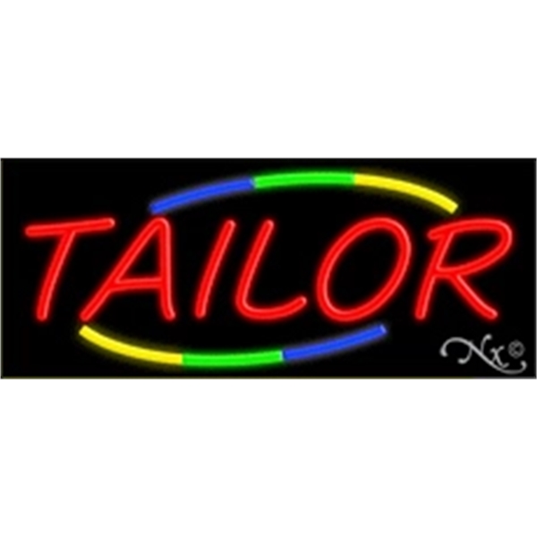 13" x 32" x 3" neon sign, mounted on an unbreakable... from ASI 30442 Above & Beyond Advertising Products / PromoAdLine