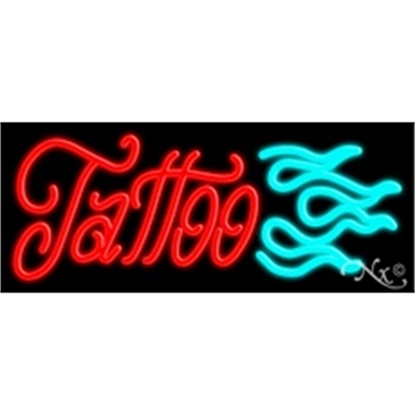 13" x 32" x 3" neon sign, mounted on an unbreakable... from ASI 30442 Above & Beyond Advertising Products / PromoAdLine