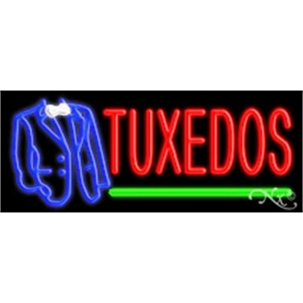 13" x 32" x 3" neon sign, mounted on an unbreakable... from ASI 30442 Above & Beyond Advertising Products / PromoAdLine