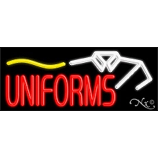 13" x 32" x 3" neon sign, mounted on an unbreakable... from ASI 30442 Above & Beyond Advertising Products / PromoAdLine