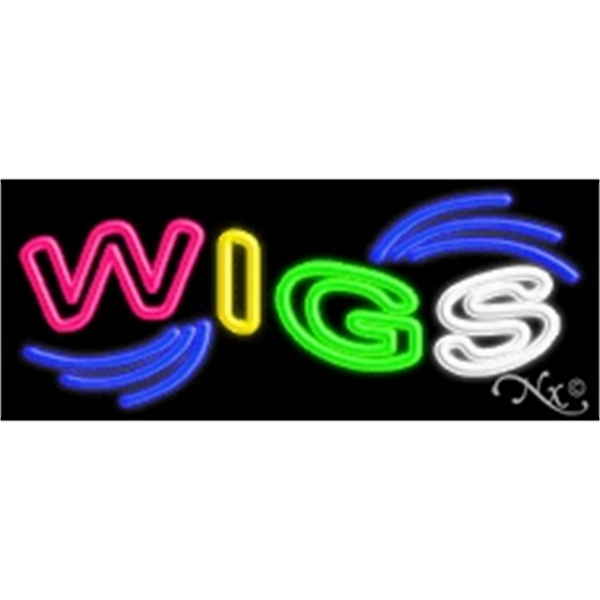 13" x 32" x 3" neon sign, mounted on an unbreakable... from ASI 30442 Above & Beyond Advertising Products / PromoAdLine