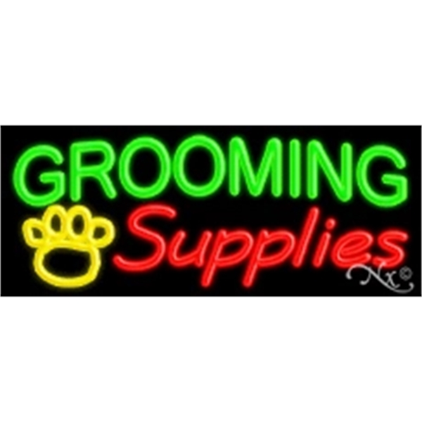 13" x 32" x 3" neon sign, mounted on an unbreakable... from ASI 30442 Above & Beyond Advertising Products / PromoAdLine