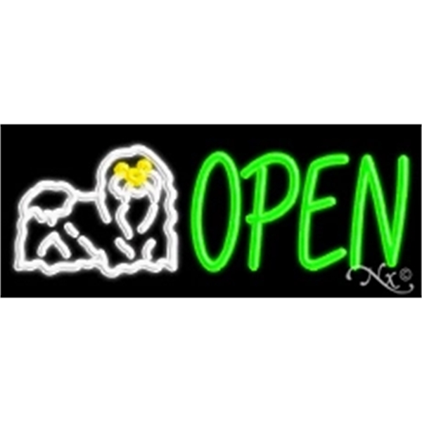 13" x 32" x 3" neon sign, mounted on an unbreakable... from ASI 30442 Above & Beyond Advertising Products / PromoAdLine