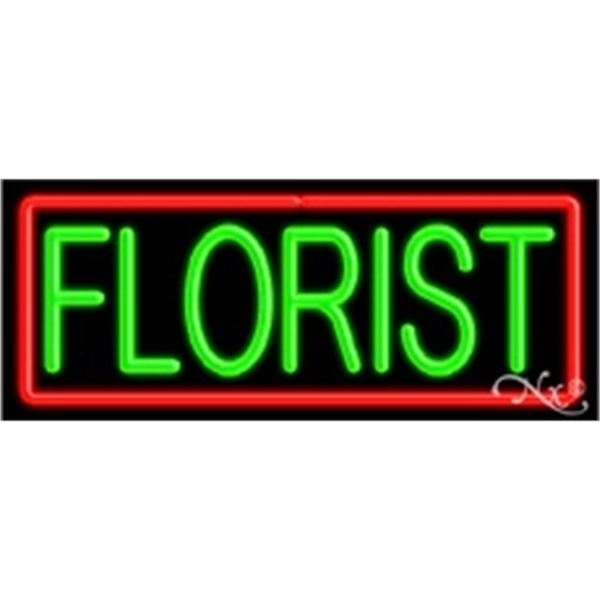 13" x 32" x 3" neon sign, mounted on an unbreakable... from ASI 30442 Above & Beyond Advertising Products / PromoAdLine