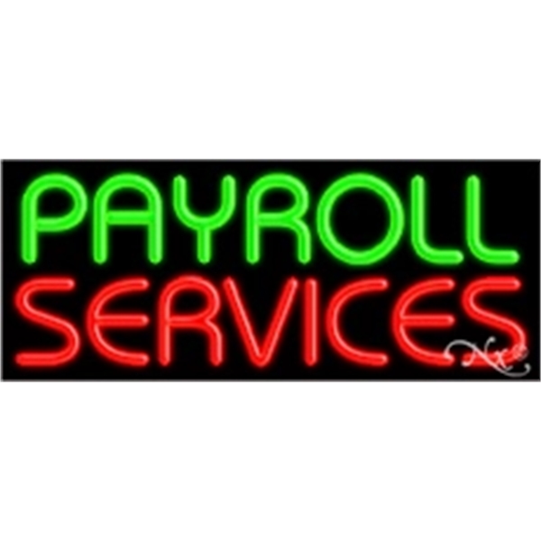 13" x 32" x 3" neon sign, mounted on an unbreakable... from ASI 30442 Above & Beyond Advertising Products / PromoAdLine