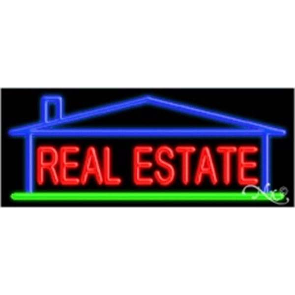 13" x 32" x 3" neon sign, mounted on an unbreakable... from ASI 30442 Above & Beyond Advertising Products / PromoAdLine