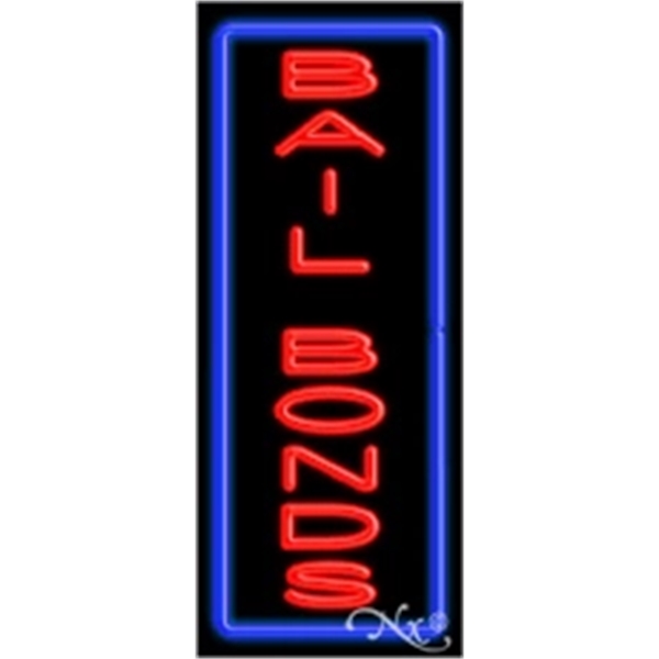 13" x 32" x 3" neon sign, mounted on an unbreakable... from ASI 30442 Above & Beyond Advertising Products / PromoAdLine