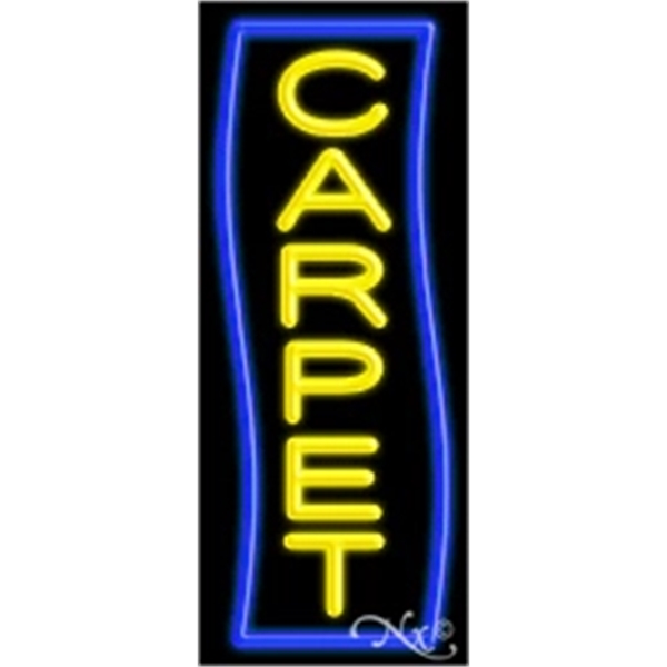 13" x 32" x 3" neon sign, mounted on an unbreakable... from ASI 30442 Above & Beyond Advertising Products / PromoAdLine