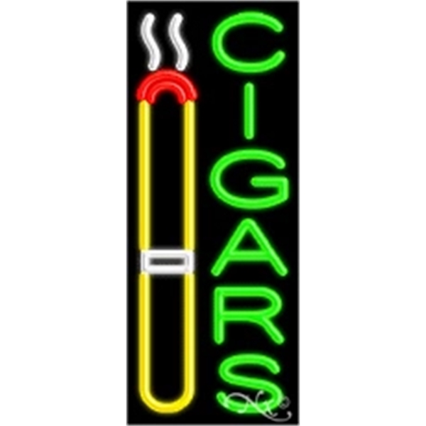 13" x 32" x 3" neon sign, mounted on an unbreakable... from ASI 30442 Above & Beyond Advertising Products / PromoAdLine