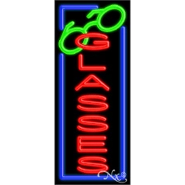 13" x 32" x 3" neon sign, mounted on an unbreakable... from ASI 30442 Above & Beyond Advertising Products / PromoAdLine