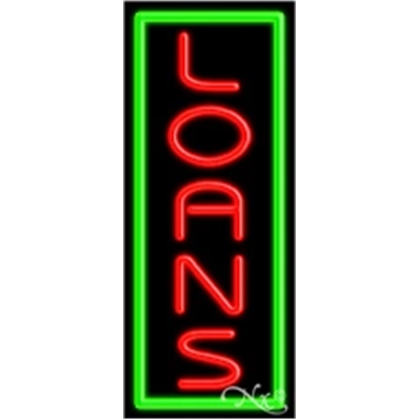 13" x 32" x 3" neon sign, mounted on an unbreakable... from ASI 30442 Above & Beyond Advertising Products / PromoAdLine