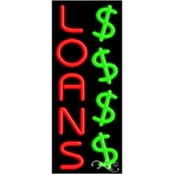 13" x 32" x 3" neon sign, mounted on an unbreakable... from ASI 30442 Above & Beyond Advertising Products / PromoAdLine