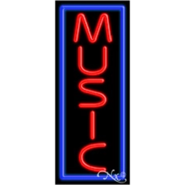 13" x 32" x 3" neon sign, mounted on an unbreakable... from ASI 30442 Above & Beyond Advertising Products / PromoAdLine