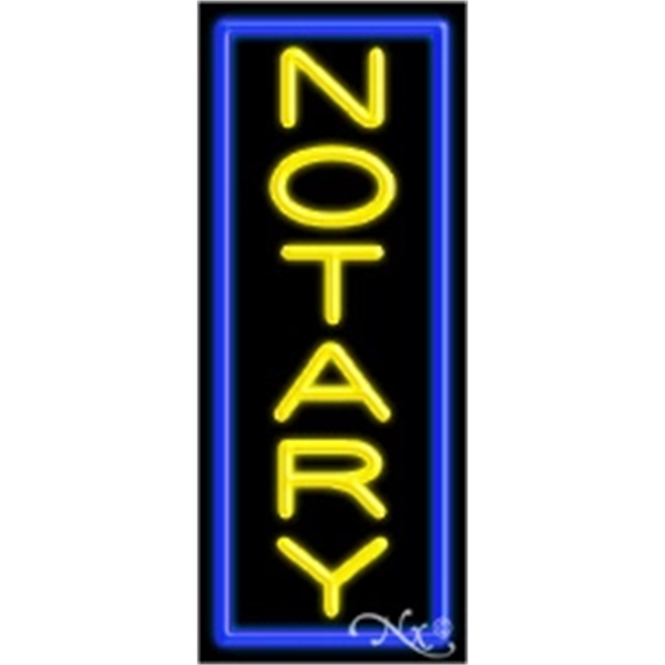 13" x 32" x 3" neon sign, mounted on an unbreakable... from ASI 30442 Above & Beyond Advertising Products / PromoAdLine