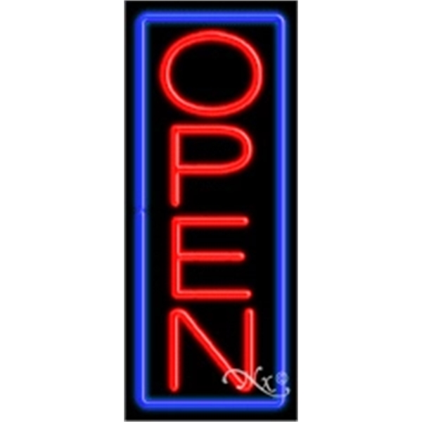 13" x 32" x 3" neon sign, mounted on an unbreakable... from ASI 30442 Above & Beyond Advertising Products / PromoAdLine