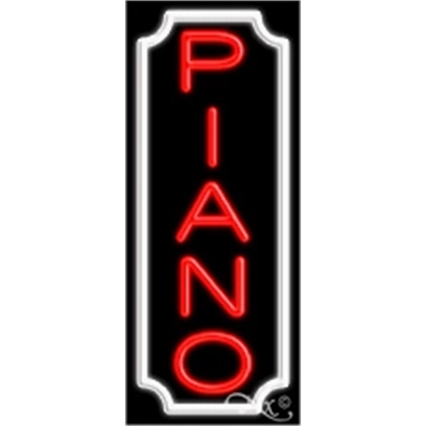 13" x 32" x 3" neon sign, mounted on an unbreakable... from ASI 30442 Above & Beyond Advertising Products / PromoAdLine