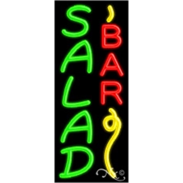 13" x 32" x 3" neon sign, mounted on an unbreakable... from ASI 30442 Above & Beyond Advertising Products / PromoAdLine