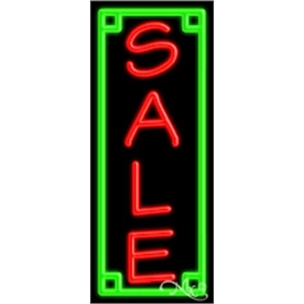 13" x 32" x 3" neon sign, mounted on an unbreakable... from ASI 30442 Above & Beyond Advertising Products / PromoAdLine