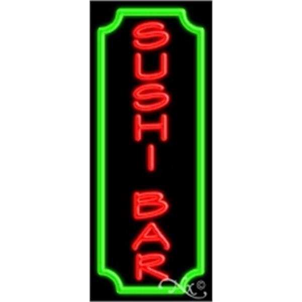 13" x 32" x 3" neon sign, mounted on an unbreakable... from ASI 30442 Above & Beyond Advertising Products / PromoAdLine