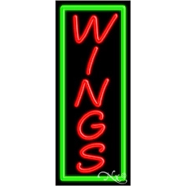 13" x 32" x 3" neon sign, mounted on an unbreakable... from ASI 30442 Above & Beyond Advertising Products / PromoAdLine