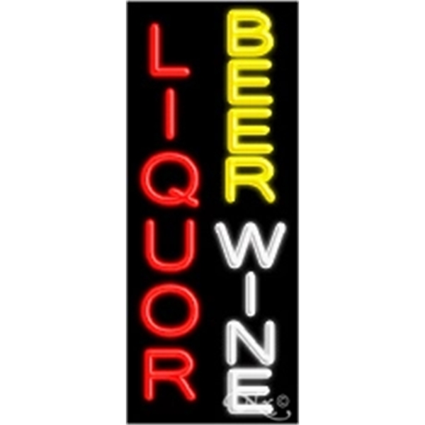 13" x 32" x 3" neon sign, mounted on an unbreakable... from ASI 30442 Above & Beyond Advertising Products / PromoAdLine