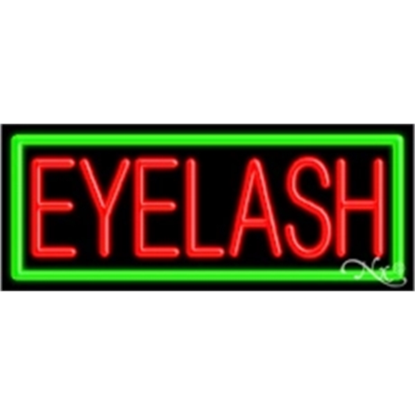 13" x 32" x 3" neon sign, mounted on an unbreakable... from ASI 30442 Above & Beyond Advertising Products / PromoAdLine