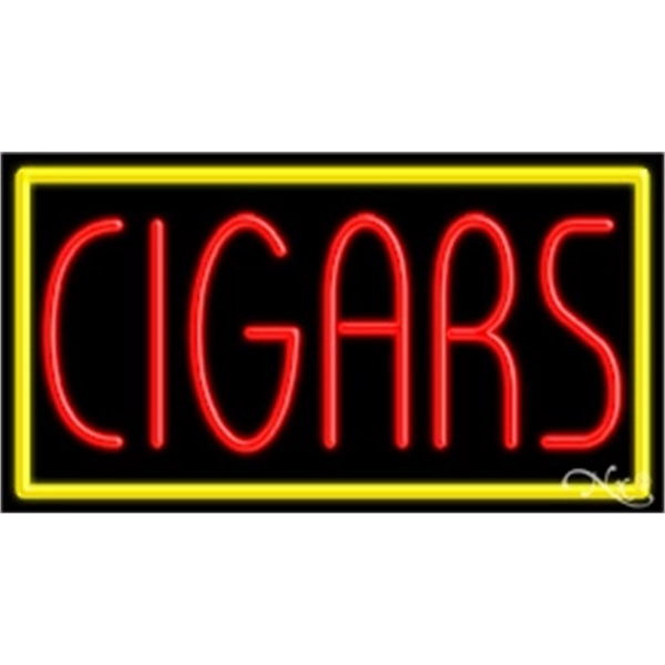 20" x 37" x 3" neon sign, mounted on an unbreakable... from ASI 30442 Above & Beyond Advertising Products / PromoAdLine