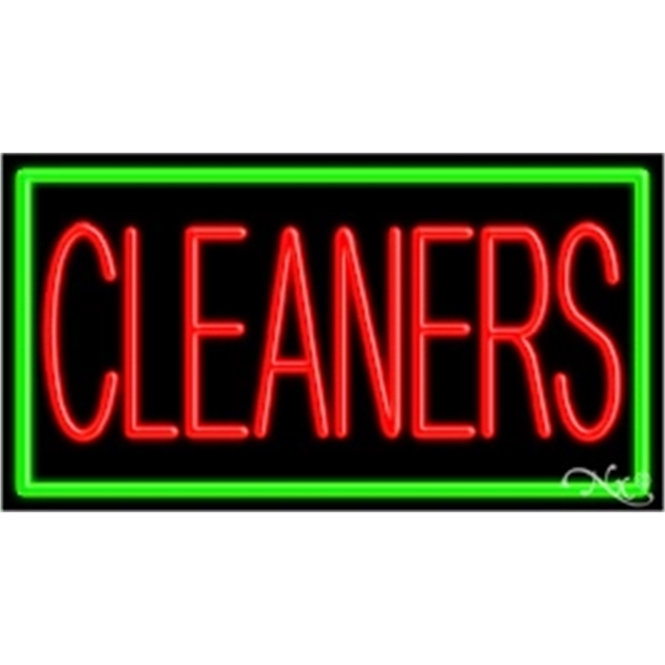 20" x 37" x 3" neon sign, mounted on an unbreakable... from ASI 30442 Above & Beyond Advertising Products / PromoAdLine