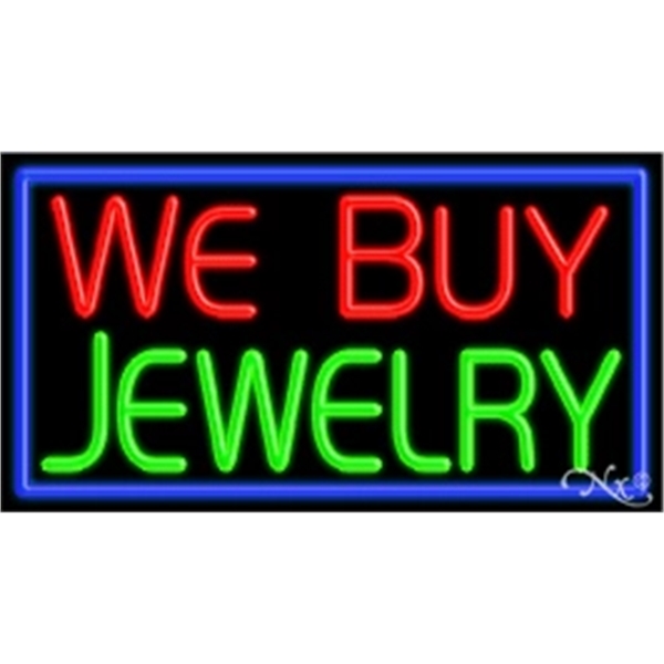20" x 37" x 3" neon sign, mounted on an unbreakable... from ASI 30442 Above & Beyond Advertising Products / PromoAdLine
