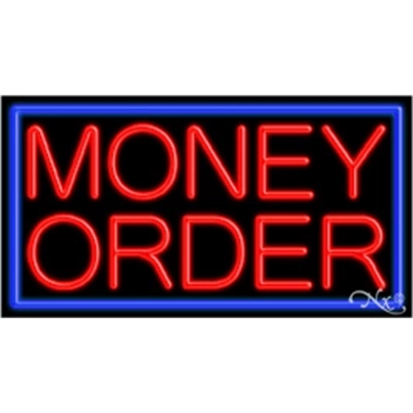 20" x 37" x 3" neon sign, mounted on an unbreakable... from ASI 30442 Above & Beyond Advertising Products / PromoAdLine