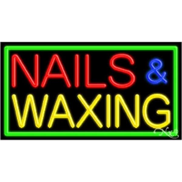 20" x 37" x 3" neon sign, mounted on an unbreakable... from ASI 30442 Above & Beyond Advertising Products / PromoAdLine