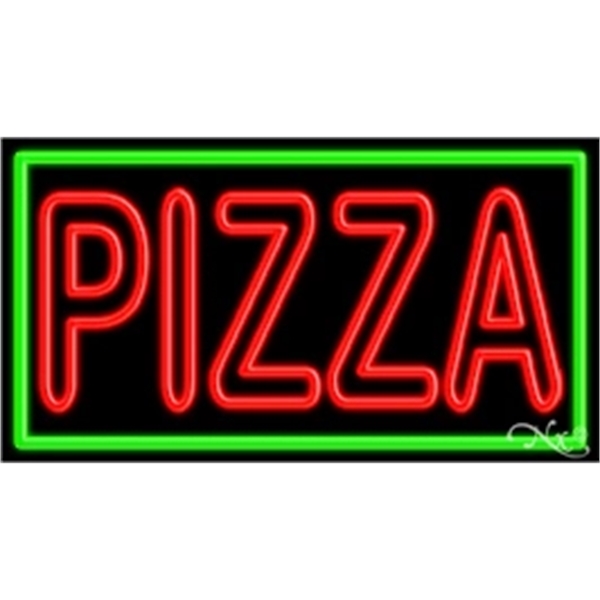 20" x 37" x 3" neon sign, mounted on an unbreakable... from ASI 30442 Above & Beyond Advertising Products / PromoAdLine