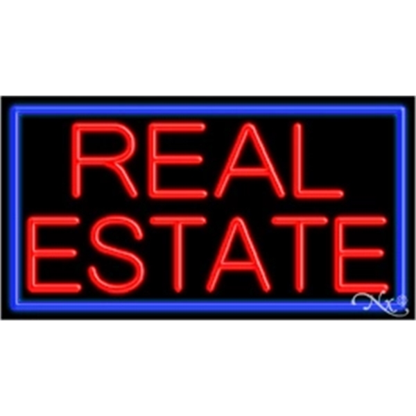 20" x 37" x 3" neon sign, mounted on an unbreakable... from ASI 30442 Above & Beyond Advertising Products / PromoAdLine