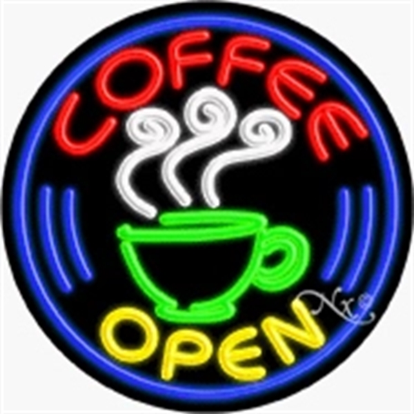 26" x 26" x 3" neon sign, suitable for indoor and... from ASI 30442 Above & Beyond Advertising Products / PromoAdLine