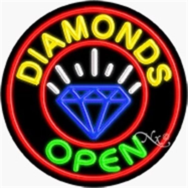 26" x 26" x 3" neon sign, suitable for indoor and... from ASI 30442 Above & Beyond Advertising Products / PromoAdLine