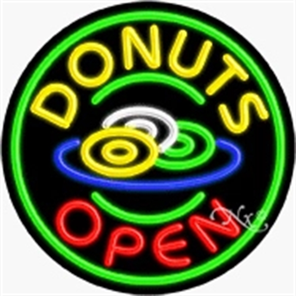 26" x 26" x 3" neon sign, suitable for indoor and... from ASI 30442 Above & Beyond Advertising Products / PromoAdLine