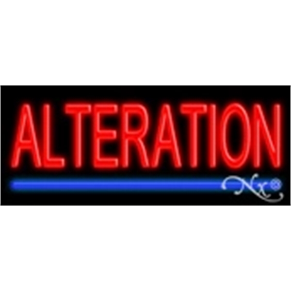 24" x 10" x 3" neon sign, suitable for indoor and... from ASI 30442 Above & Beyond Advertising Products / PromoAdLine