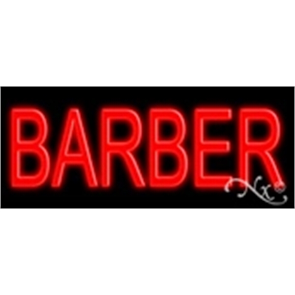 24" x 10" x 3" neon sign, suitable for indoor and... from ASI 30442 Above & Beyond Advertising Products / PromoAdLine