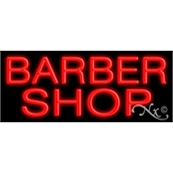 24" x 10" x 3" neon sign, suitable for indoor and... from ASI 30442 Above & Beyond Advertising Products / PromoAdLine