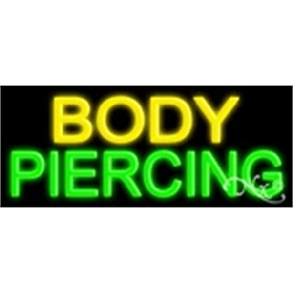 24" x 10" x 3" neon sign, suitable for indoor and... from ASI 30442 Above & Beyond Advertising Products / PromoAdLine