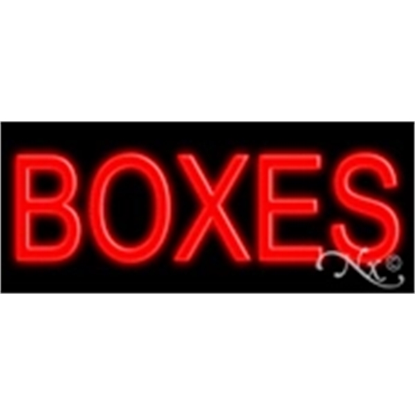 24" x 10" x 3" economic neon sign.... from ASI 30442 Above & Beyond Advertising Products / PromoAdLine