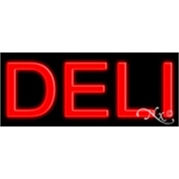 24" x 10" x 3" economic neon sign.... from ASI 30442 Above & Beyond Advertising Products / PromoAdLine