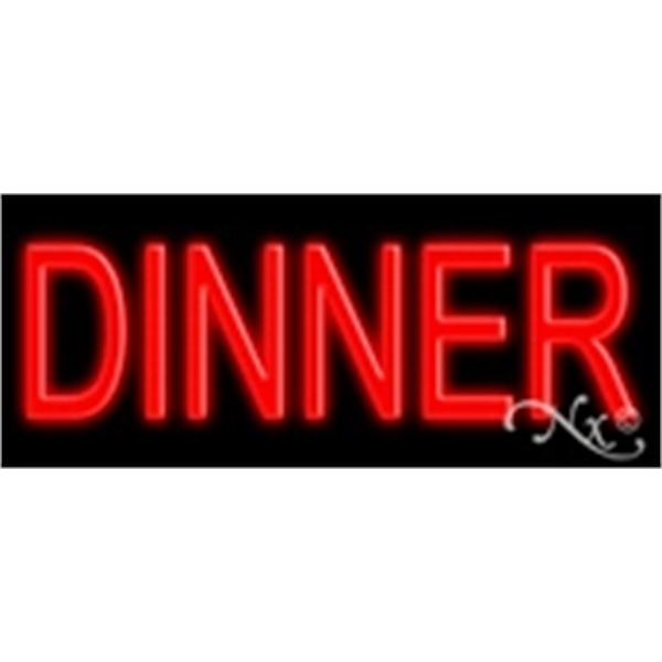 24" x 10" x 3" economic neon sign.... from ASI 30442 Above & Beyond Advertising Products / PromoAdLine