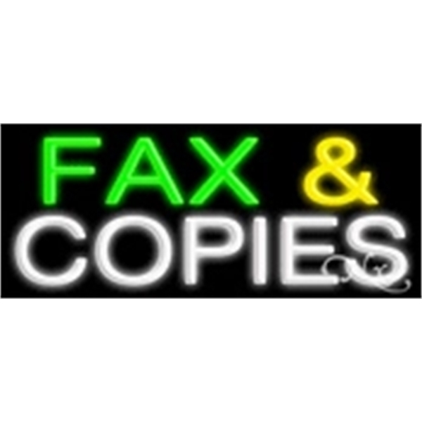 24" x 10" x 3" economic neon sign.... from ASI 30442 Above & Beyond Advertising Products / PromoAdLine