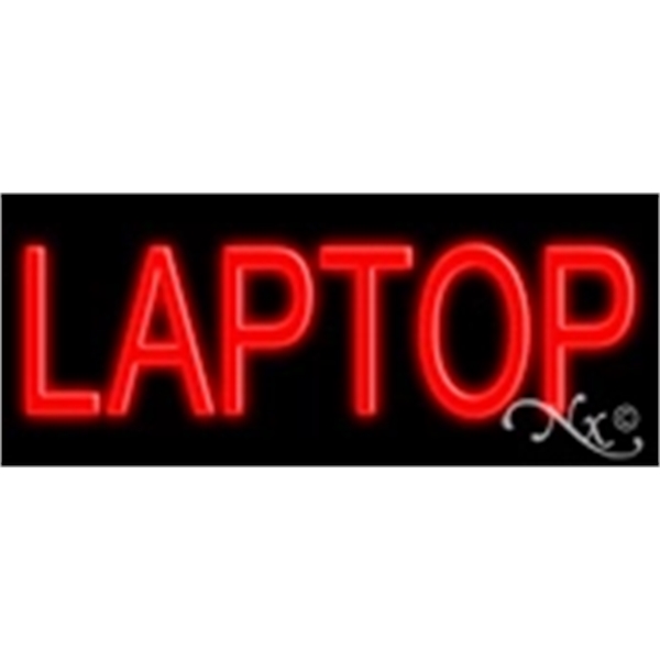 24" x 10" x 3" economic neon sign.... from ASI 30442 Above & Beyond Advertising Products / PromoAdLine