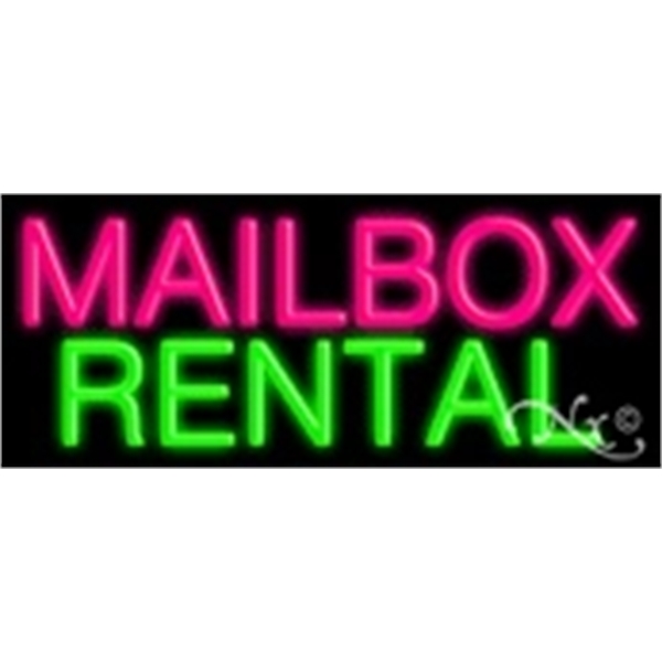 24" x 10" x 3" economic neon sign.... from ASI 30442 Above & Beyond Advertising Products / PromoAdLine