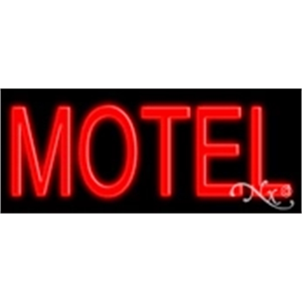 24" x 10" x 3" economic neon sign.... from ASI 30442 Above & Beyond Advertising Products / PromoAdLine