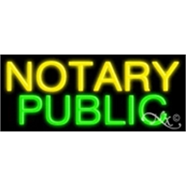 24" x 10" x 3" economic neon sign.... from ASI 30442 Above & Beyond Advertising Products / PromoAdLine