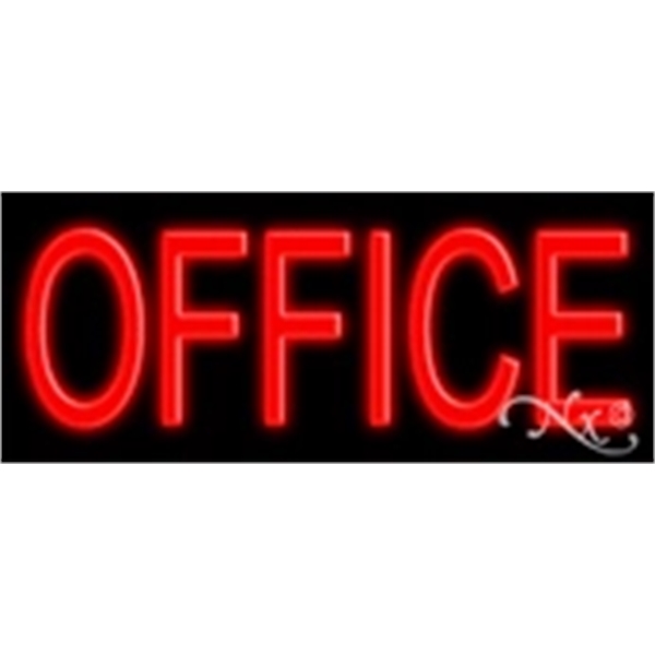 24" x 10" x 3" economic neon sign.... from ASI 30442 Above & Beyond Advertising Products / PromoAdLine